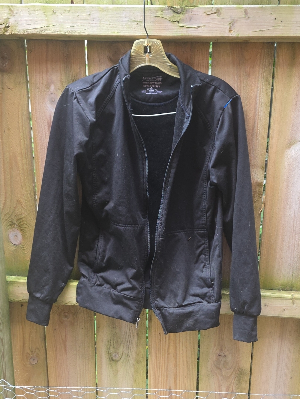Black Zip-Up Jacket